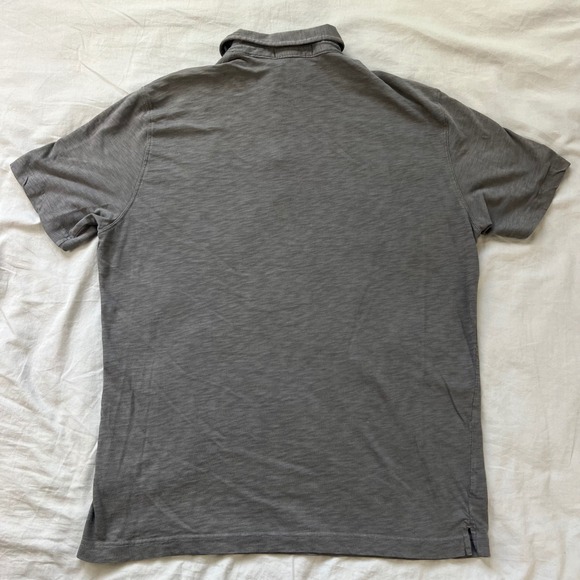 ROBERT BARAKETT Polo Mens XL Gray Short Sleeve Shirt 100% Cotton Casual 42219 - Picture 3 of 12